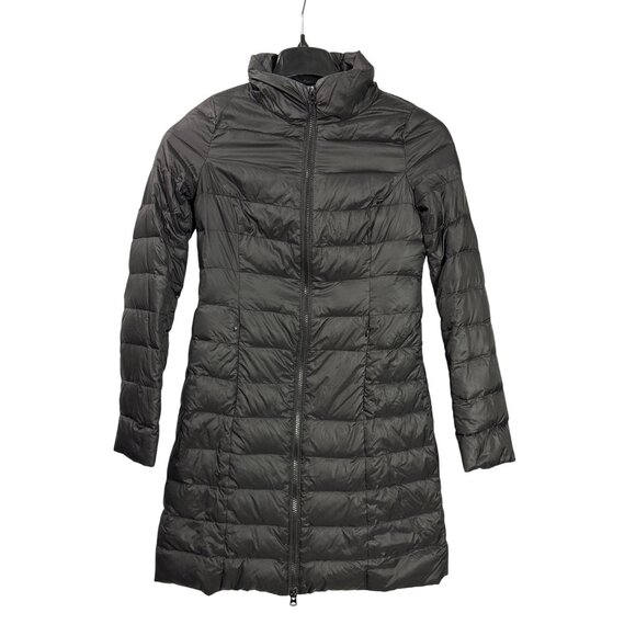 American Eagle Outfitters Womens XS Black Down Puffer Coat 100% Nylon Shell - Picture 1 of 4